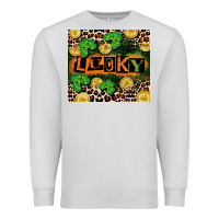 Dove Grey St. Patricks Day lucky Premium Sweatshirt - CowGirlArtShop