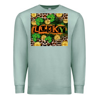 Seafoam St. Patricks Day lucky Premium Sweatshirt - CowGirlArtShop