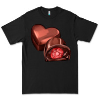 Black heart chocolate Premium Tee - AdoDesignShop