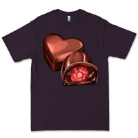 Plum heart chocolate Premium Tee - AdoDesignShop