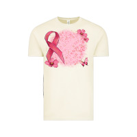 Vintage Arctic customized breast cancer ribbon and background Vintage Tee - MaliasSmallBusiness