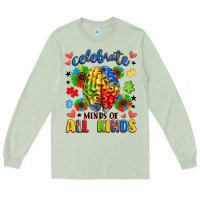 Matcha celebrate neurodiversity Long Sleeve Tee - LillyAllenDesigns