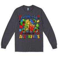 Smoke celebrate neurodiversity Long Sleeve Tee - LillyAllenDesigns