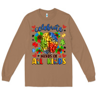 Toasted Coconut celebrate neurodiversity Long Sleeve Tee - LillyAllenDesigns
