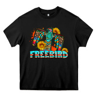 Black freebird thunderbird Heavy Core Tee - AdoDesignShop