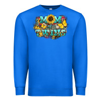 True Royal Mom of twins sunflower mothers day Premium Sweatshirt - HowdyJamesFarm