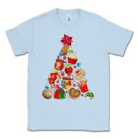 Dusty Blue mexican christmas tree Classic Tee - MaliasSmallBusiness