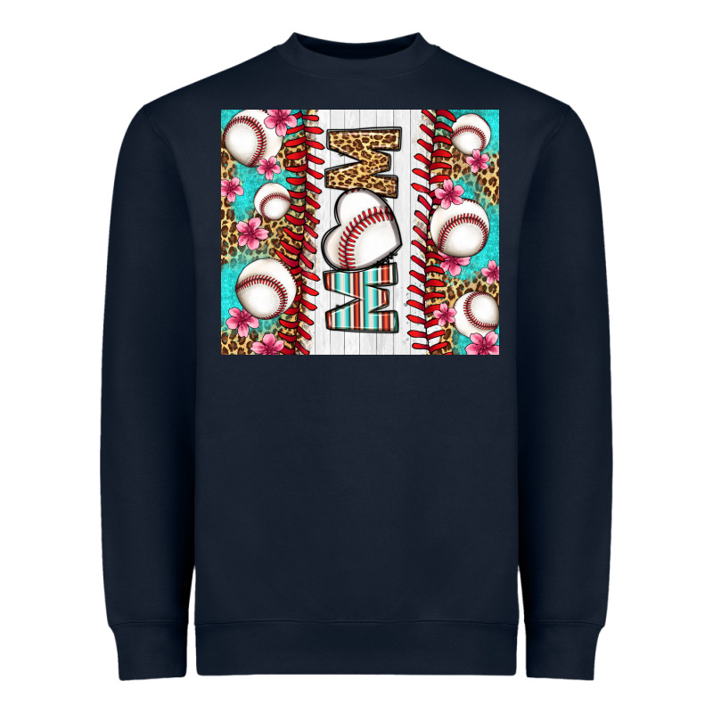 Baseball Mom Heavyweight Sweatshirt by LillyAllenDesigns | Teevron