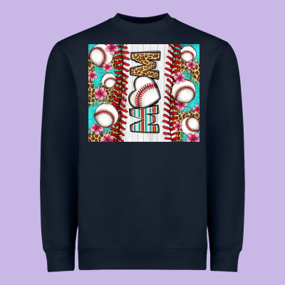 Baseball Mom Heavyweight Sweatshirt Designed By Lillyallendesigns