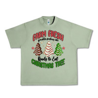 Oil Green farm fresh christmas tree Urban Heavy Tee - MaliasSmallBusiness