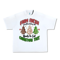 White farm fresh christmas tree Urban Heavy Tee - MaliasSmallBusiness