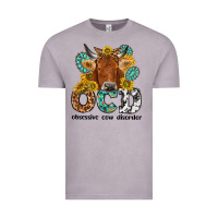 Vintage Zinc obsessive cow disorder Vintage Tee - NancyCooperArtShop