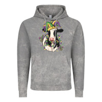 Cloud Rock mardi gras cow Vintage Hoodie - MaliasSmallBusiness