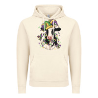 Vintage Artic mardi gras cow Vintage Hoodie - MaliasSmallBusiness