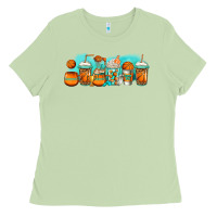 Matcha basketball coffee cups Ladies Tee - Jasminsmagicworld