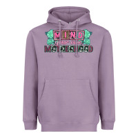 Lavender Mind your own Motherhood  Mother's Day Heavyweight Hoodie - CowGirlArtShop