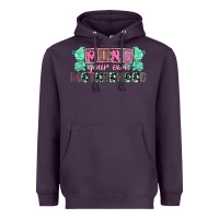 Plum Mind your own Motherhood  Mother's Day Heavyweight Hoodie - CowGirlArtShop
