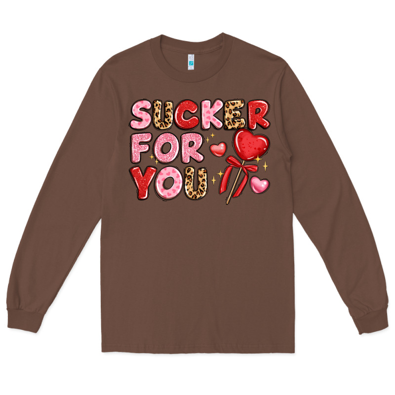 Lovethemed Typography With Heart Lollipop Long Sleeve Tee by LillyAllenDesigns | Teevron