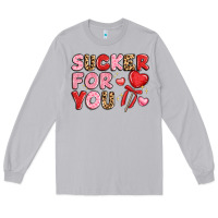 Moon Dust lovethemed typography with heart lollipop Long Sleeve Tee - LillyAllenDesigns