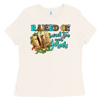 Bone raised on sweet tea and jesus Ladies Tee - AdoDesignShop