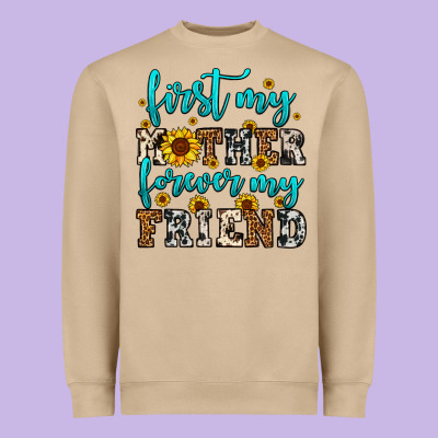 Name Mother And Friend Tribute Design Heavyweight Sweatshirt Designed By Lillyallendesigns