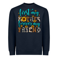 Navy name mother and friend tribute design Heavyweight Sweatshirt - LillyAllenDesigns