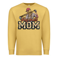 Antique Gold Baseball mom Premium Sweatshirt - HowdyJamesFarm