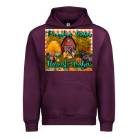 Mauve Wine pumpkin kisses harvest wishes tumbler Urban Hoodie - BundleAndBundleShop
