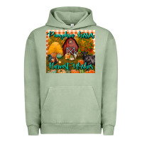 Pigment Oil Green pumpkin kisses harvest wishes tumbler Urban Hoodie - BundleAndBundleShop