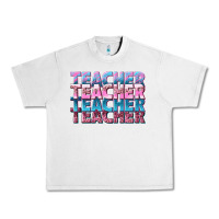 Lunar Rock teacher stacked Urban Heavy Tee - NancyCooperArtShop