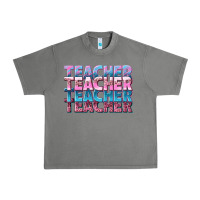 Tornado teacher stacked Urban Heavy Tee - NancyCooperArtShop