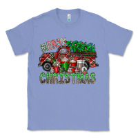 Colony Blue merry christmas  truck Classic Tee - CowhideDigitalArt