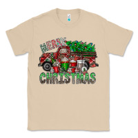 Mushroom merry christmas  truck Classic Tee - CowhideDigitalArt
