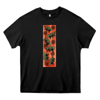 Black dinosaur ankylosaurus pen wrap Heavy Core Tee - Artiststas