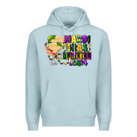 Blue Mist mardi gras drinking team margaritas Premium Hoodie - CowGirlArtShop