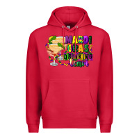 Cardinal mardi gras drinking team margaritas Premium Hoodie - CowGirlArtShop