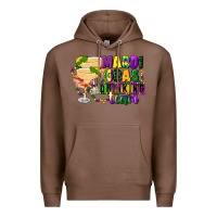 Chestnut mardi gras drinking team margaritas Premium Hoodie - CowGirlArtShop