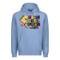 Colony Blue mardi gras drinking team margaritas Premium Hoodie - CowGirlArtShop