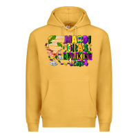 Mustard mardi gras drinking team margaritas Premium Hoodie - CowGirlArtShop