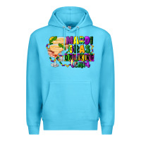 Ocean Blue mardi gras drinking team margaritas Premium Hoodie - CowGirlArtShop