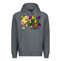 Rock mardi gras drinking team margaritas Premium Hoodie - CowGirlArtShop