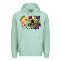 Seafoam mardi gras drinking team margaritas Premium Hoodie - CowGirlArtShop