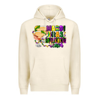 Tofu mardi gras drinking team margaritas Premium Hoodie - CowGirlArtShop
