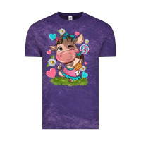 Little Cute Cow Vintage Tee | Teevron