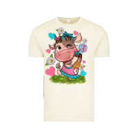 Vintage Arctic little cute cow Vintage Tee - NancyCooperArtShop