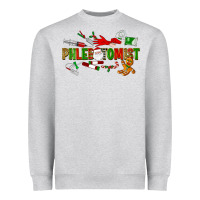 Heather Grey christmas phlebotomist Heavyweight Sweatshirt - LillyAllenDesigns