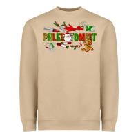 Mushroom christmas phlebotomist Heavyweight Sweatshirt - LillyAllenDesigns