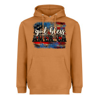 Meerkat God bless America  4th of July Heavyweight Hoodie - CowGirlArtShop