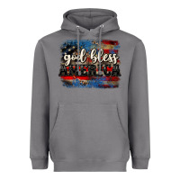Storm God bless America  4th of July Heavyweight Hoodie - CowGirlArtShop