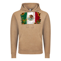 Vintage Coffee cactus sunflower mexican flag Vintage Hoodie - Jasminsmagicworld
